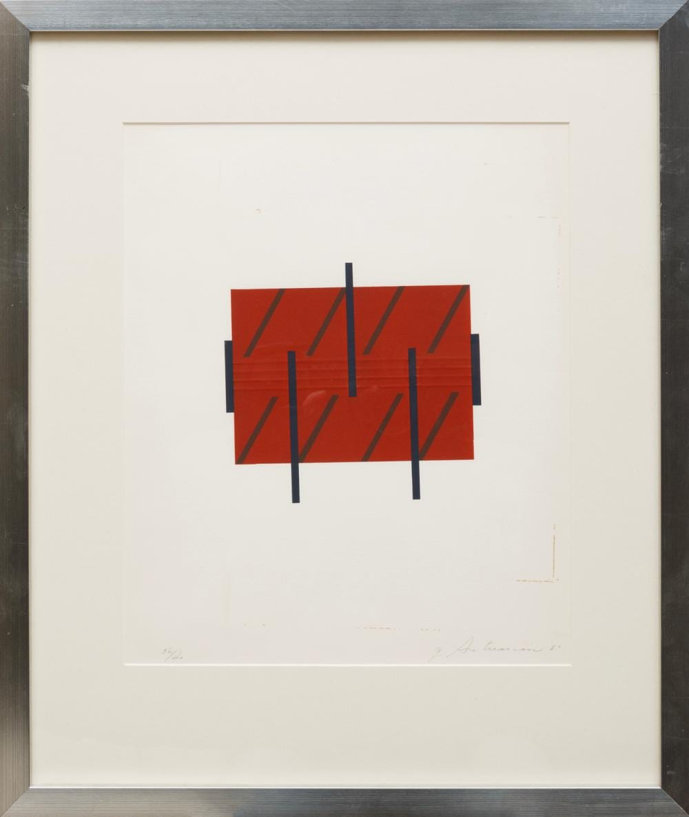 Garo Zareh Antreasian comparable auction result: garo zareh antreasian american indiana b 1922