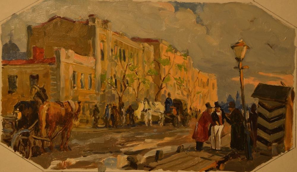 Viktor Vikhtinsky comparable auction result: viktor vikhtinsky 1918 2003 russian ukrainian