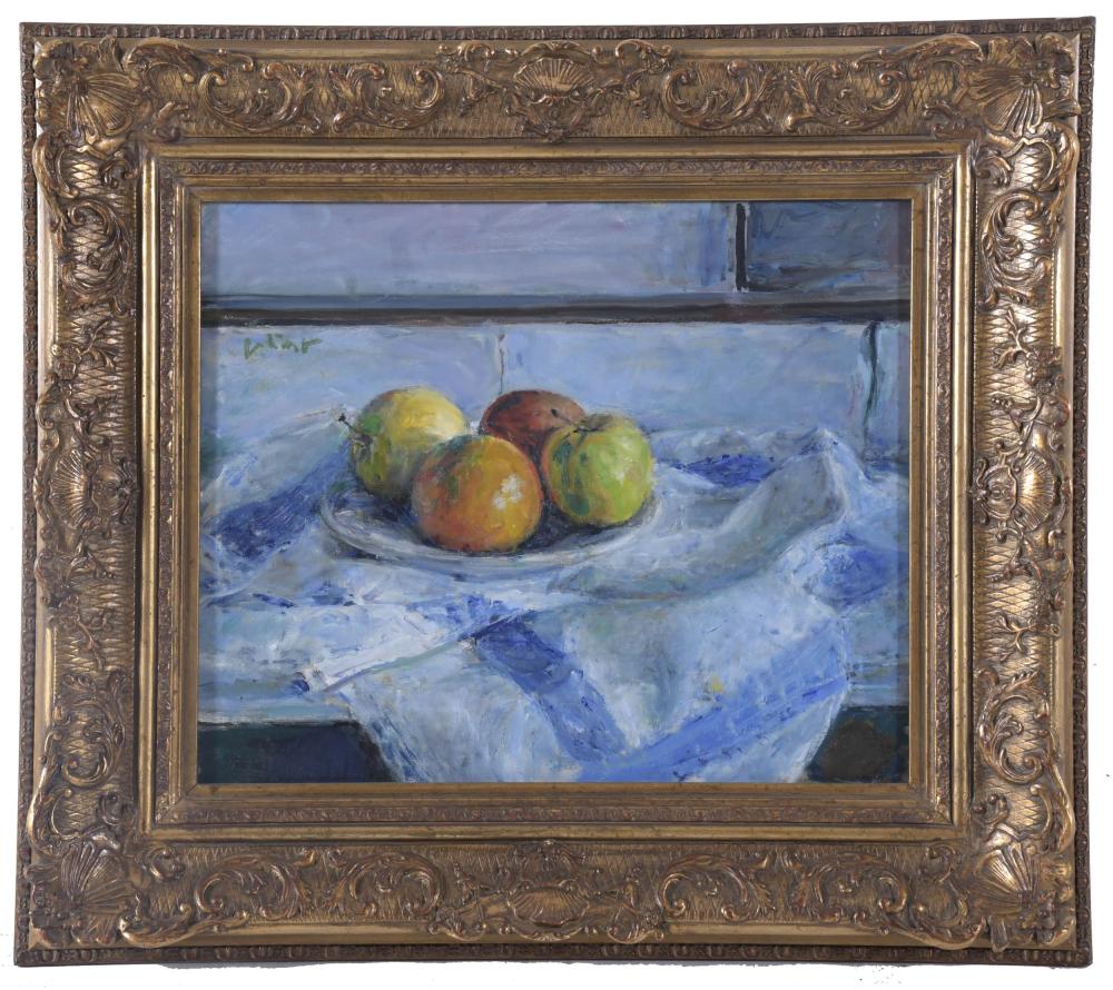 Gabino Rey Santiago comparable auction result: gabino rey santiago 1928 2006 still life with apples