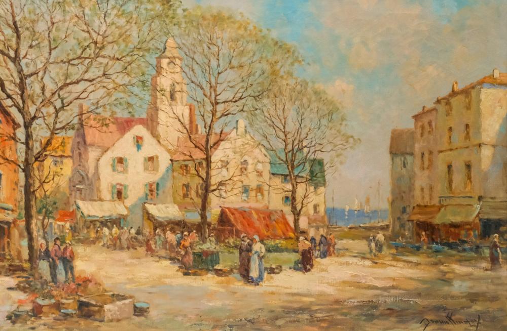 Dennis Ainsley comparable auction result: dennis ainsley market day breton