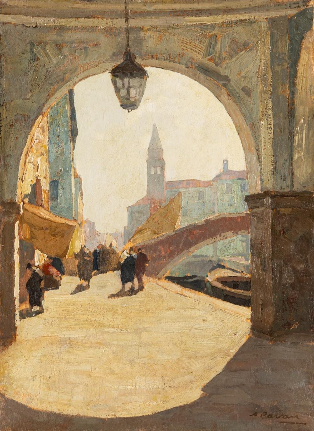 Angelo Pavan comparable auction result: angelo pavan vicenza 1893 venezia 1945 chioggia