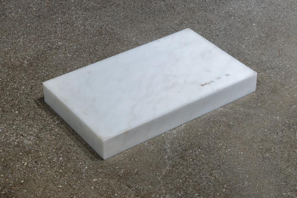 milkstone · Sotheby's · 2023-10-03 Wolfgang Laib comparable auction result: milkstone