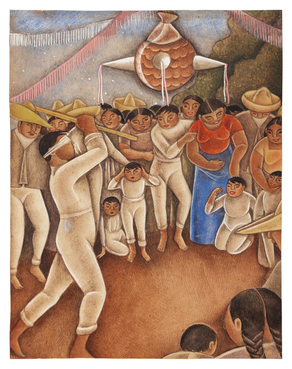 Emilio Baz Viaud comparable auction result: una posada
