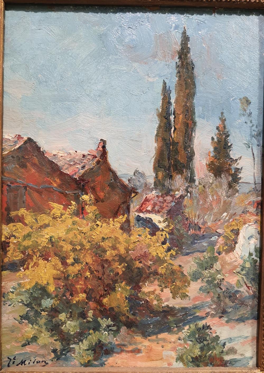 Joseph Milon comparable auction result: joseph milon 1868 1947