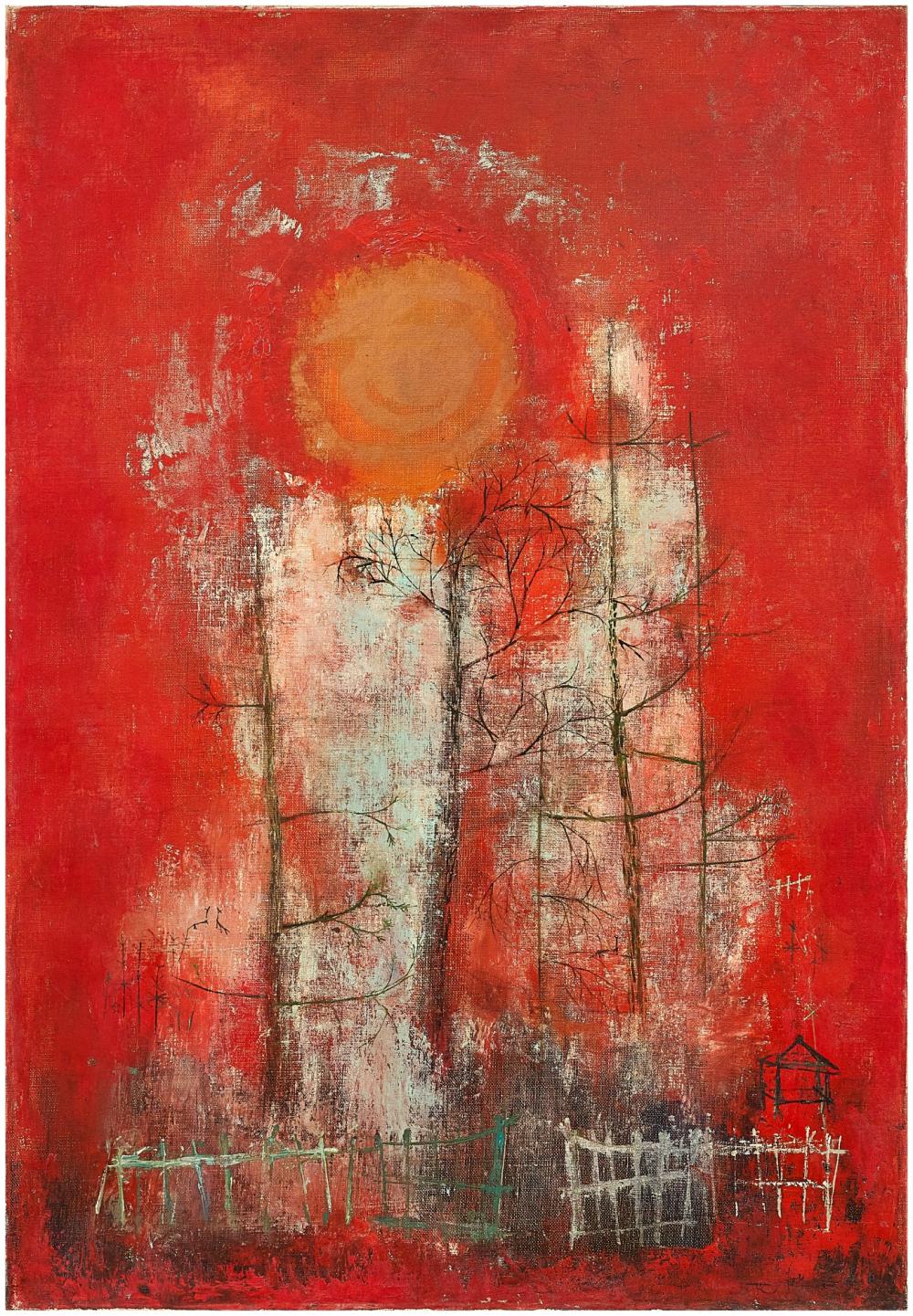 Zao Wou-Ki 趙無極 | Sans titre 無題 comparable sale