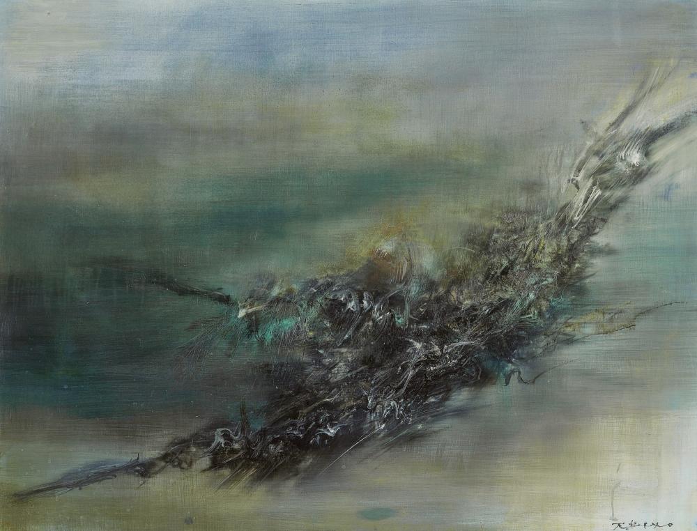 Zao Wou-Ki 趙無極 | 15.03.60 comparable sale