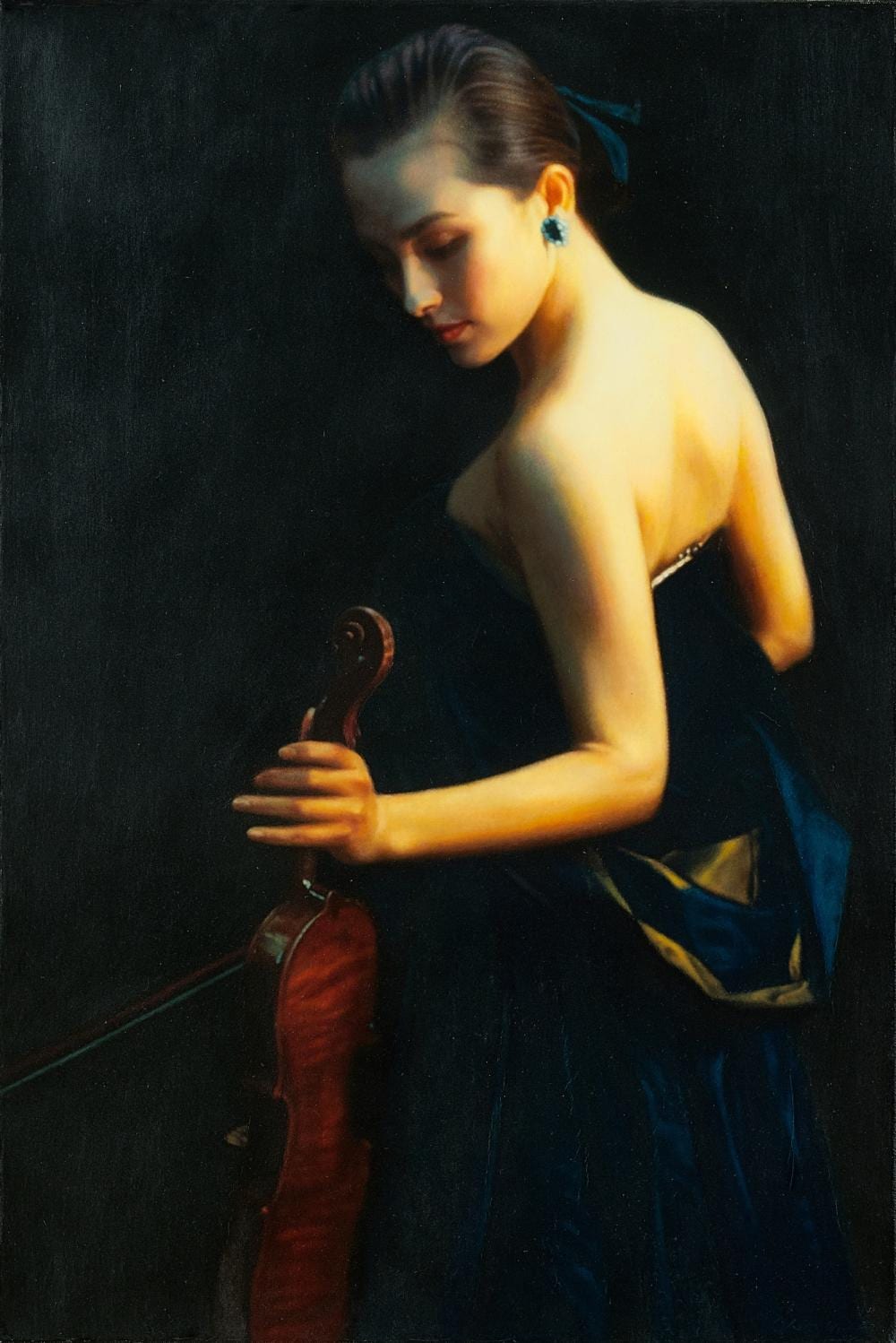 Chen Yifei 陳逸飛 | Opening Night 開幕夜 comparable sale