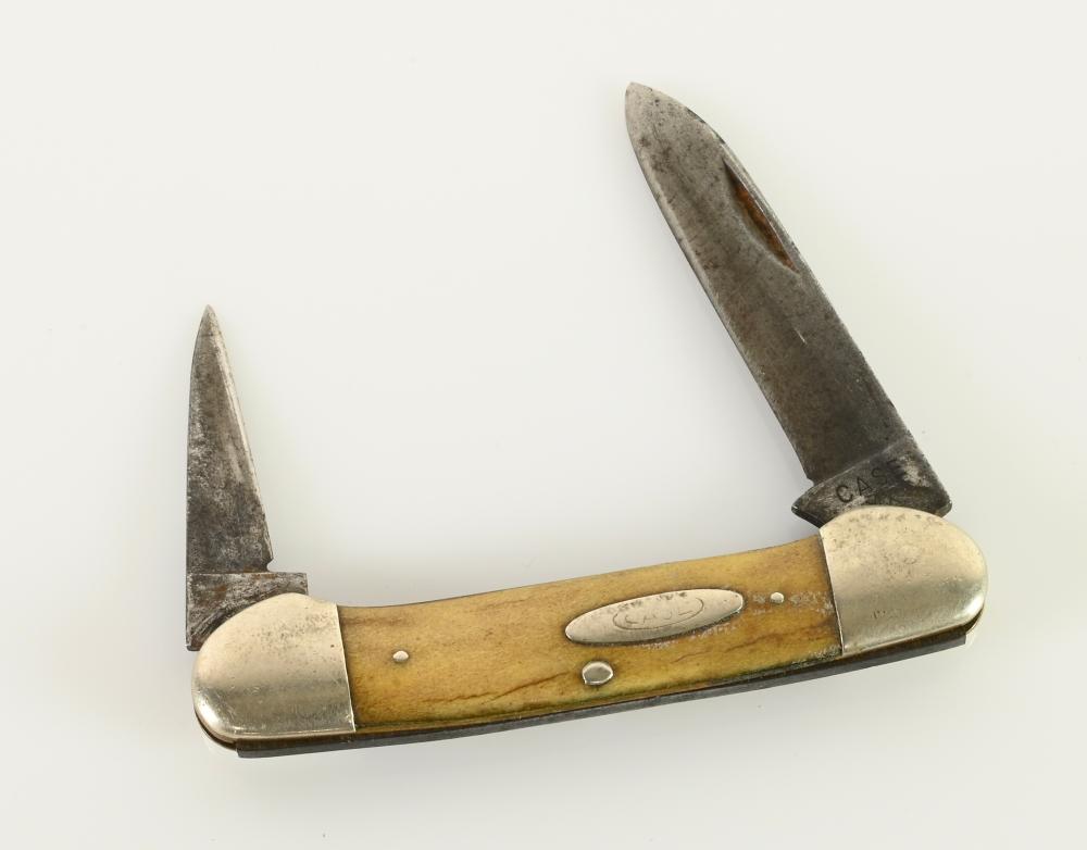 Antique Case XX Canoe Pocket Knife sold by Mebane Antique Auction, lot 29 — auction record photograph