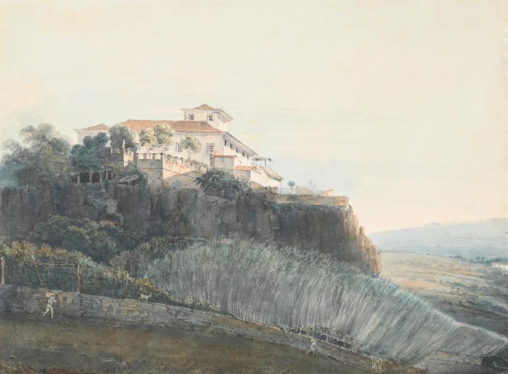 Samuel Daniell comparable auction result: samuel daniell british 1775 1811 the pico fort madeira