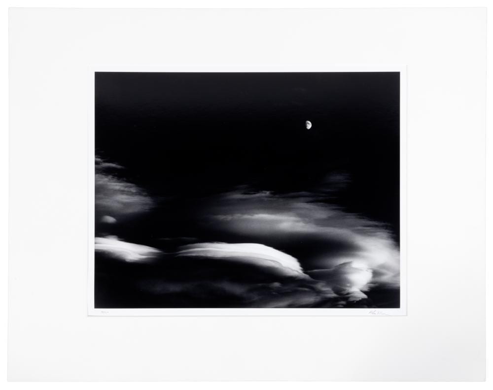 Alan Ross comparable auction result: moon and clouds banff signed by alan ross