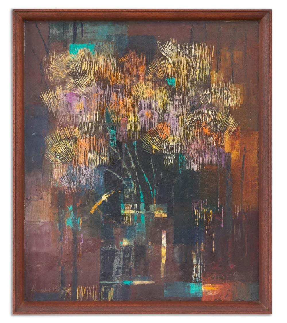 lancelot ney hungarian 1900 1965 flowers · New Orleans Auction Galleries · 2023-10-14 Lancelot Ney comparable auction result: lancelot ney hungarian 1900 1965 flowers