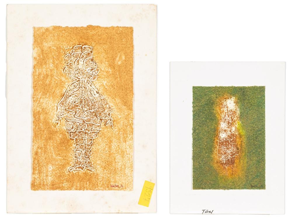 Wesley Wehr comparable auction result: wesley wehr wa 1929 2004 2 gouache