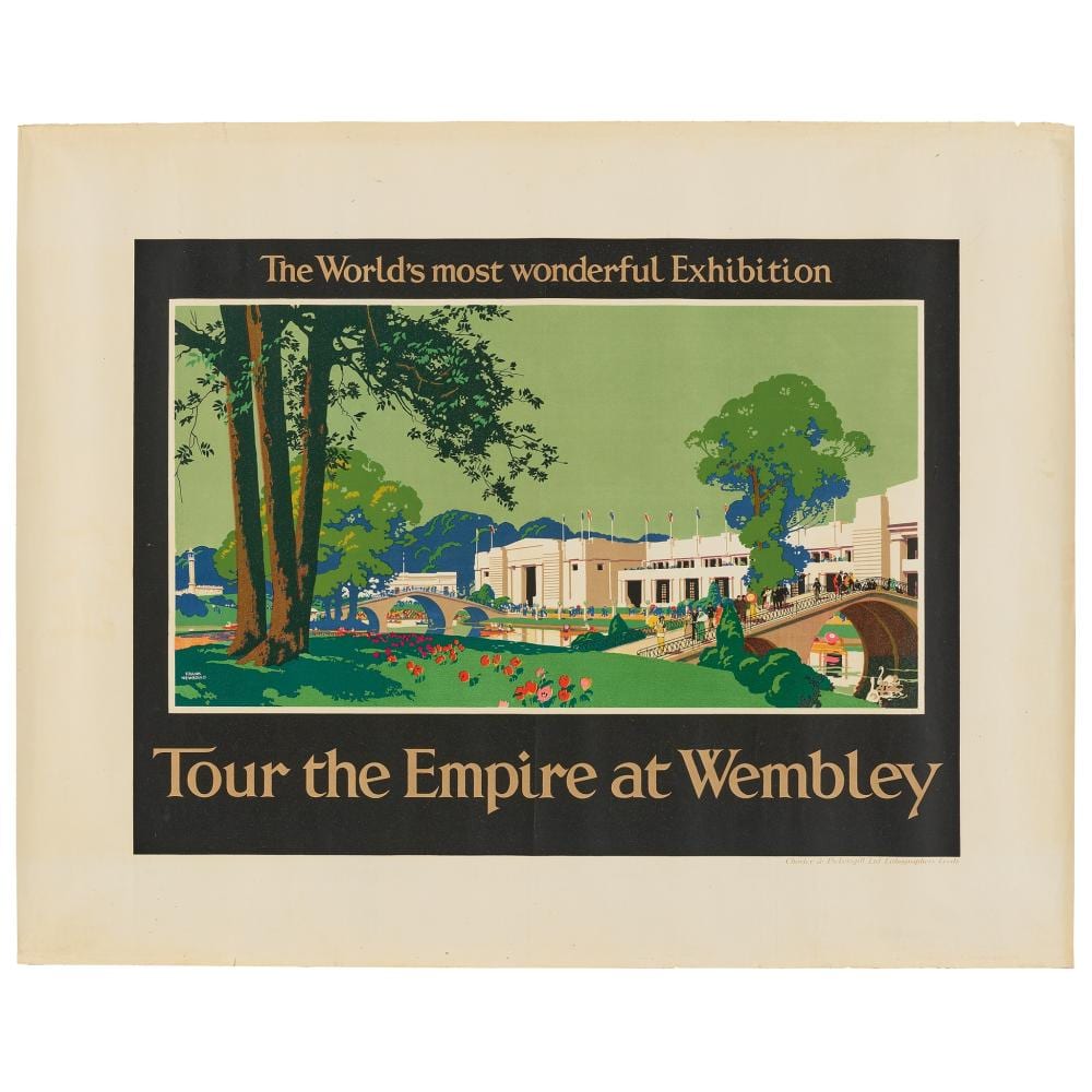 Frank Newbould comparable auction result: frank newbould 1887 1951 tour the empire at wembley