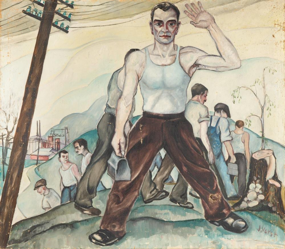 Joseph Paul Vorst comparable auction result: joseph paul vorst german american 1887 1947