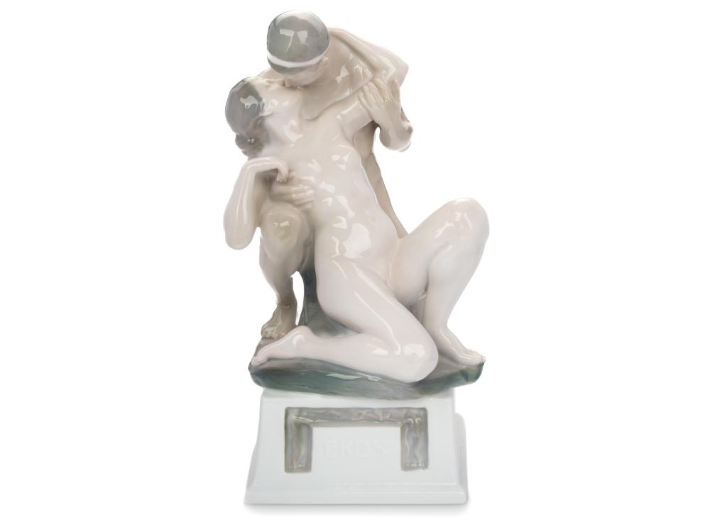 Richard Aigner comparable auction result: richard aigner 1867 1925 rosenthal sculpture eros 1912
