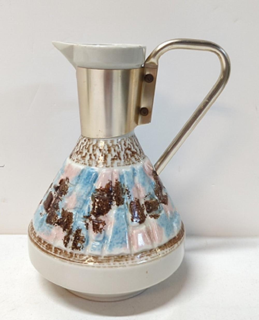 mid century modern pitcher carafe by c miller · Heritage Antiques & Auction · 2023-10-07 C. Miller comparable auction result: mid century modern pitcher carafe by c miller