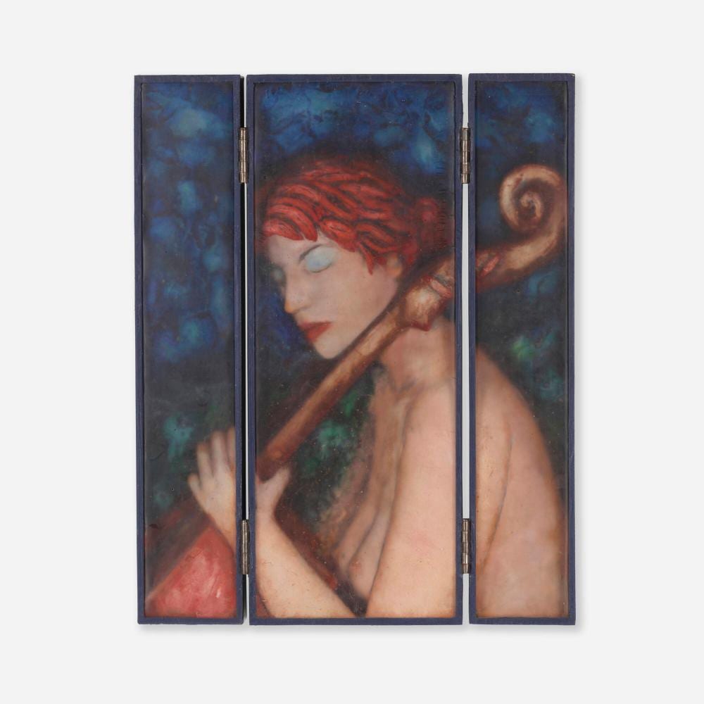 Janusz Walentynowicz comparable auction result: janusz walentynowicz isabel with cello