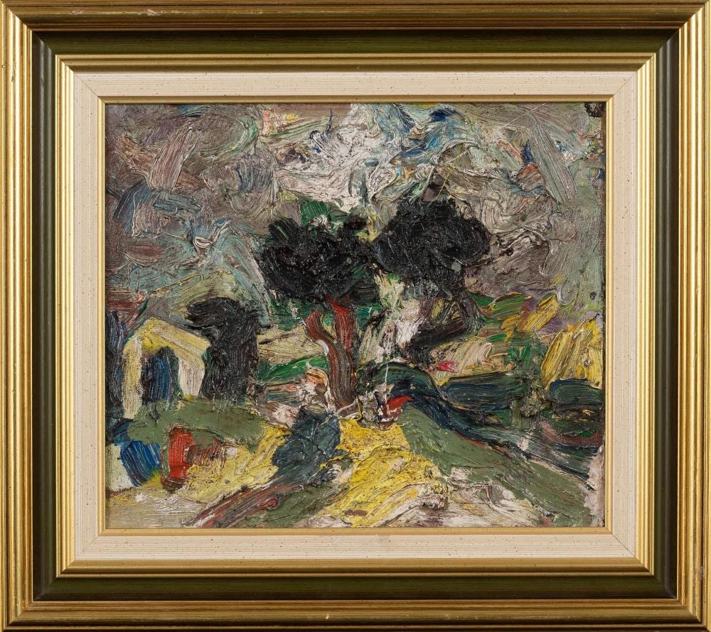 Bernard Damiano comparable auction result: bernard damiano 1926 2000 paysage proven al