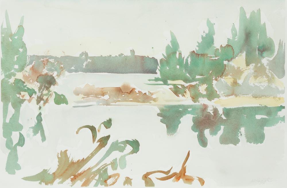 Anne Meggitt comparable auction result: anne meggitt fir lakes