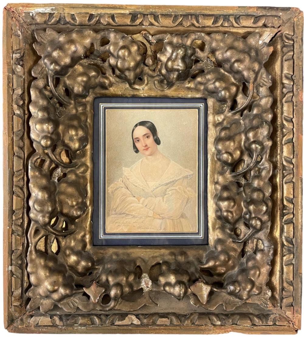 Théodore Chassériau comparable auction result: ritratto di luisa