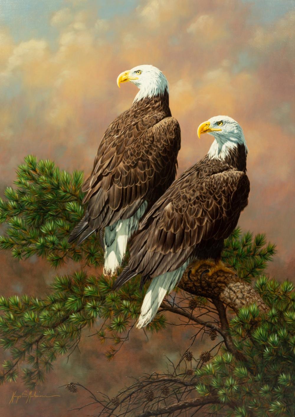 Krystii Melaine comparable auction result: krystii melaine australian american b 1963 eagles