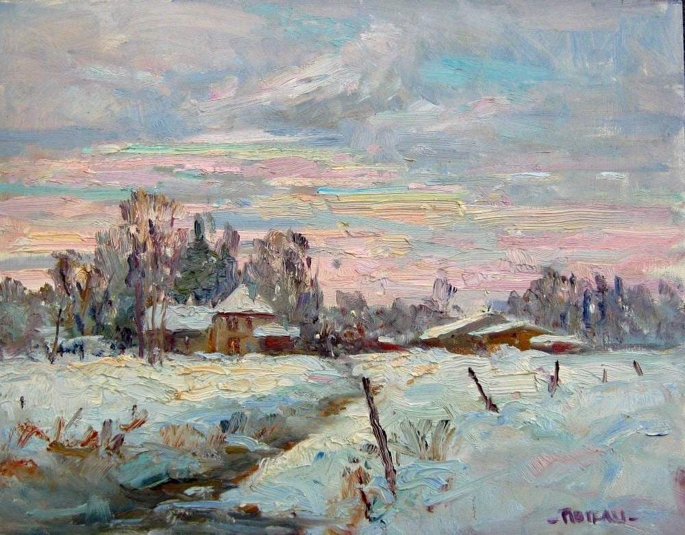 Francine Noreau comparable auction result: francine noreau canadian 1941 new snow
