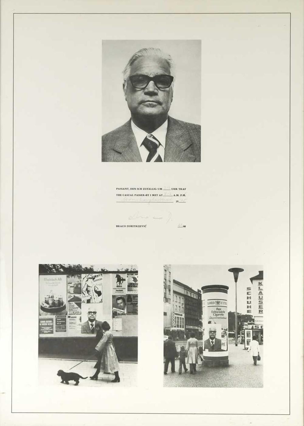 Braco Dimitrijevic comparable auction result: braco dimitrijevic 1948