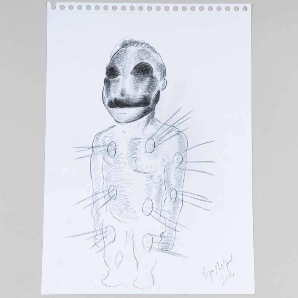 bjarne melgaard b 1967 untitled · STAIR · 2023-10-19 Bjarne Melgaard comparable auction result: bjarne melgaard b 1967 untitled