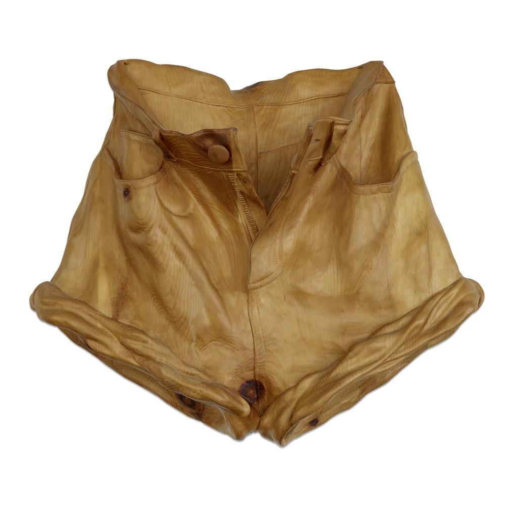 Livio de Marchi comparable auction result: livio de marchi born 1943 shortscarved pine signed livio de marchi on the reverseheight 15in 38cm width 18in 46cm depth 4 3 4in 12cm