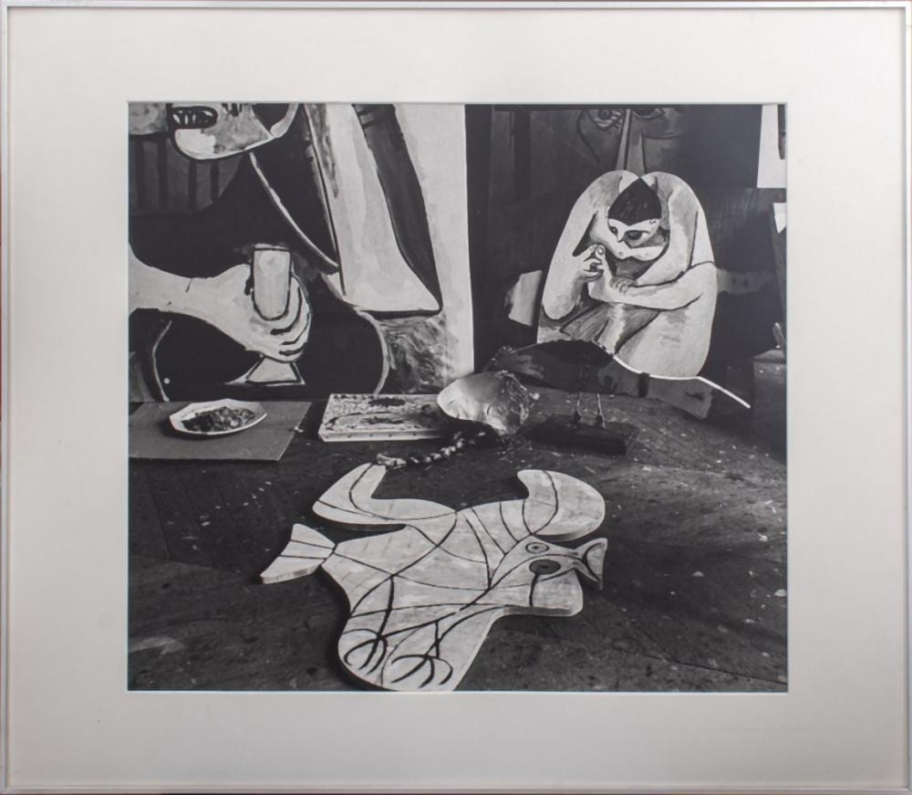 Andre Villers comparable auction result: andre villers photograph of picasso s atelier
