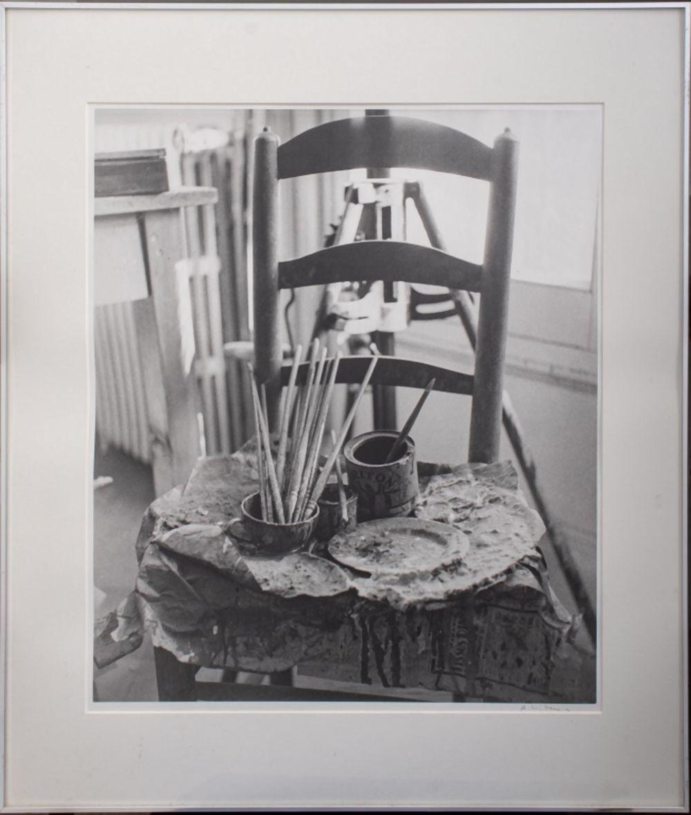 Andre Villers comparable auction result: andre villers photograph of picasso s atelier