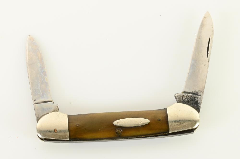 Antique Case XX Canoe Pocket Knife sold by Mebane Antique Auction, lot 71 — auction record photograph