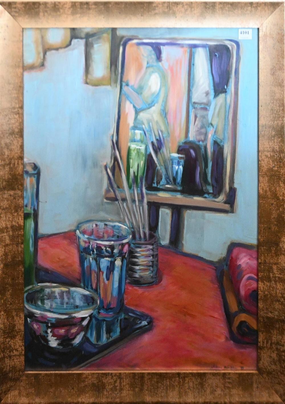Jean Appleton comparable auction result: jean appleton 1911 2003 still life 1988 oil on board 59 5 x 44 5cm