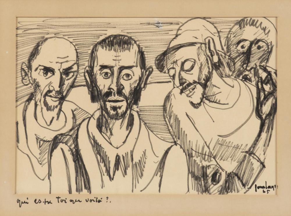 Charles Counhaye comparable auction result: charles counhaye 1884 1971 qui es tu toi que voil