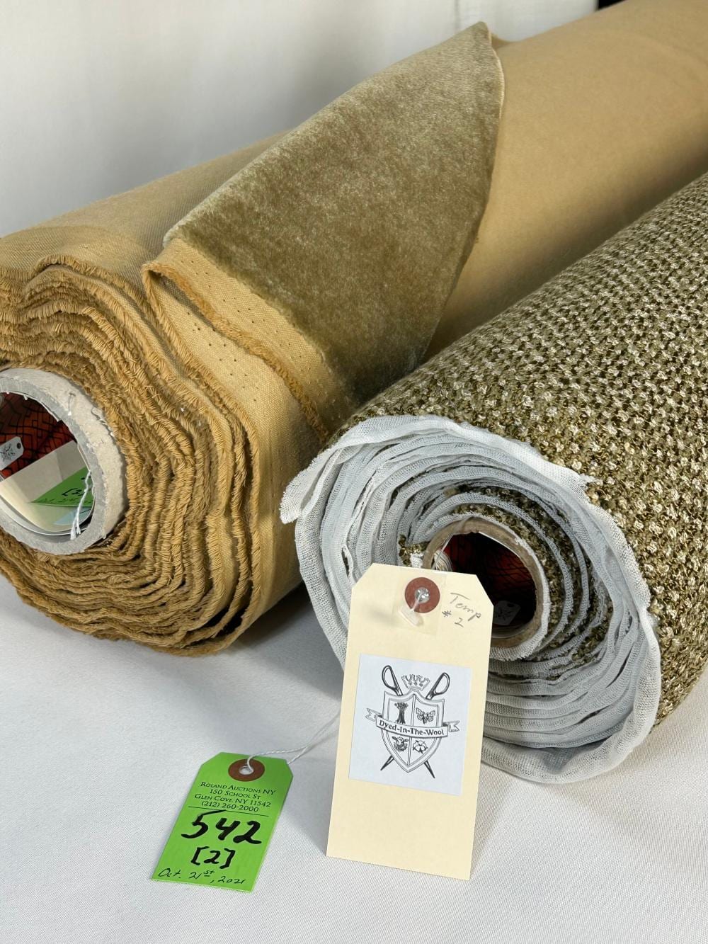 Robert Crowder comparable auction result: robert crowder and rogers goffigon luxe fabrics