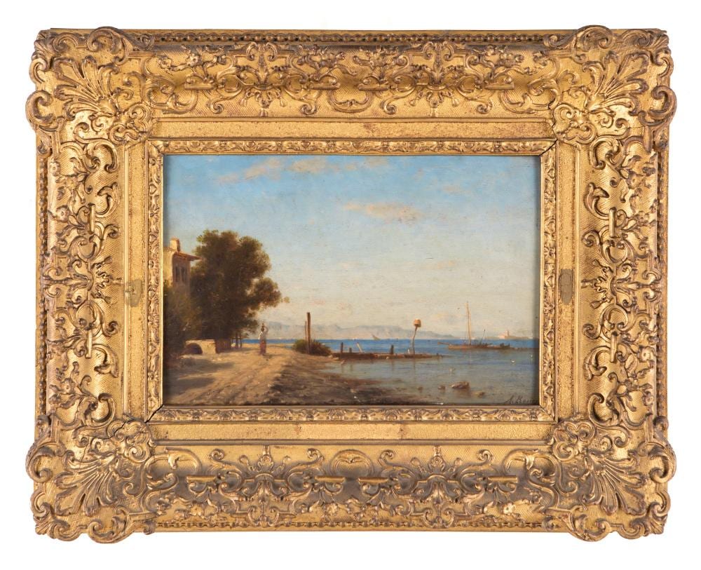 Amédée Rosier comparable auction result: am d e rosier southern landscape