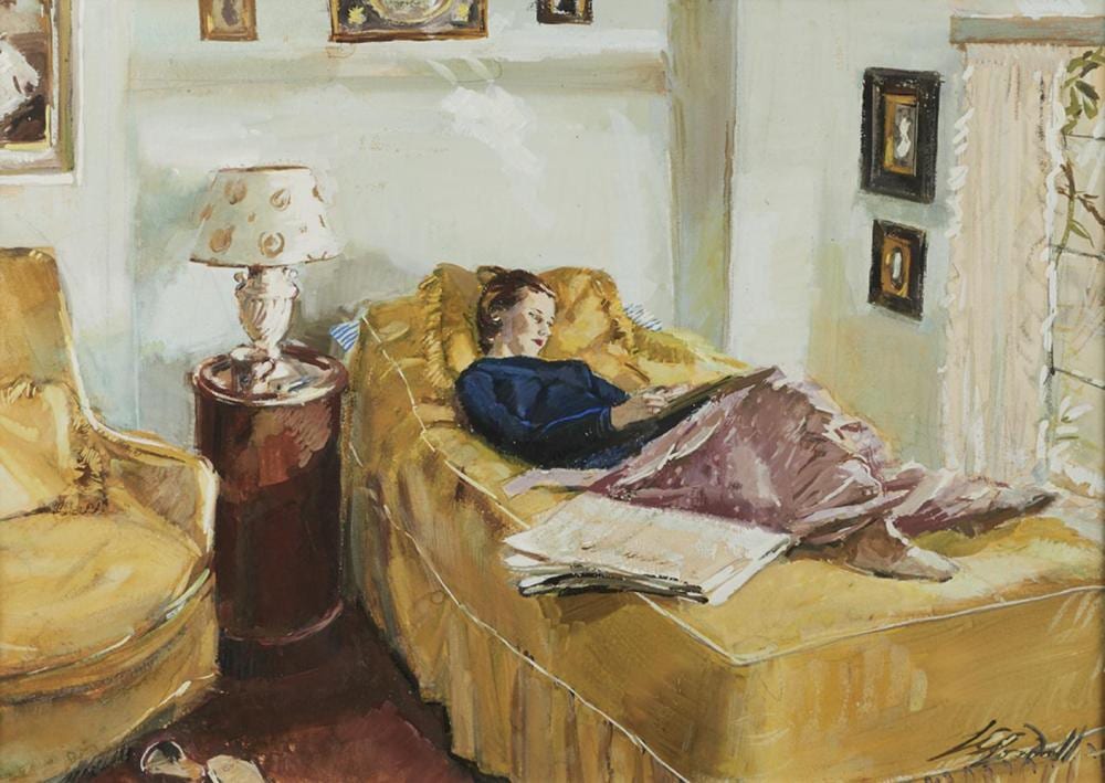 John Strickland Goodall comparable auction result: john strickland goodall