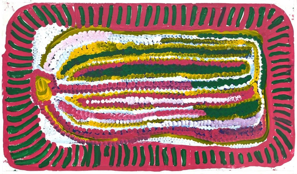 Lorna Fencer Naparrula comparable auction result: lorna fencer naparrula untitled 1999