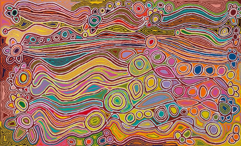Judy Napangardi Watson comparable auction result: judy napangardi watson my dreaming 2007