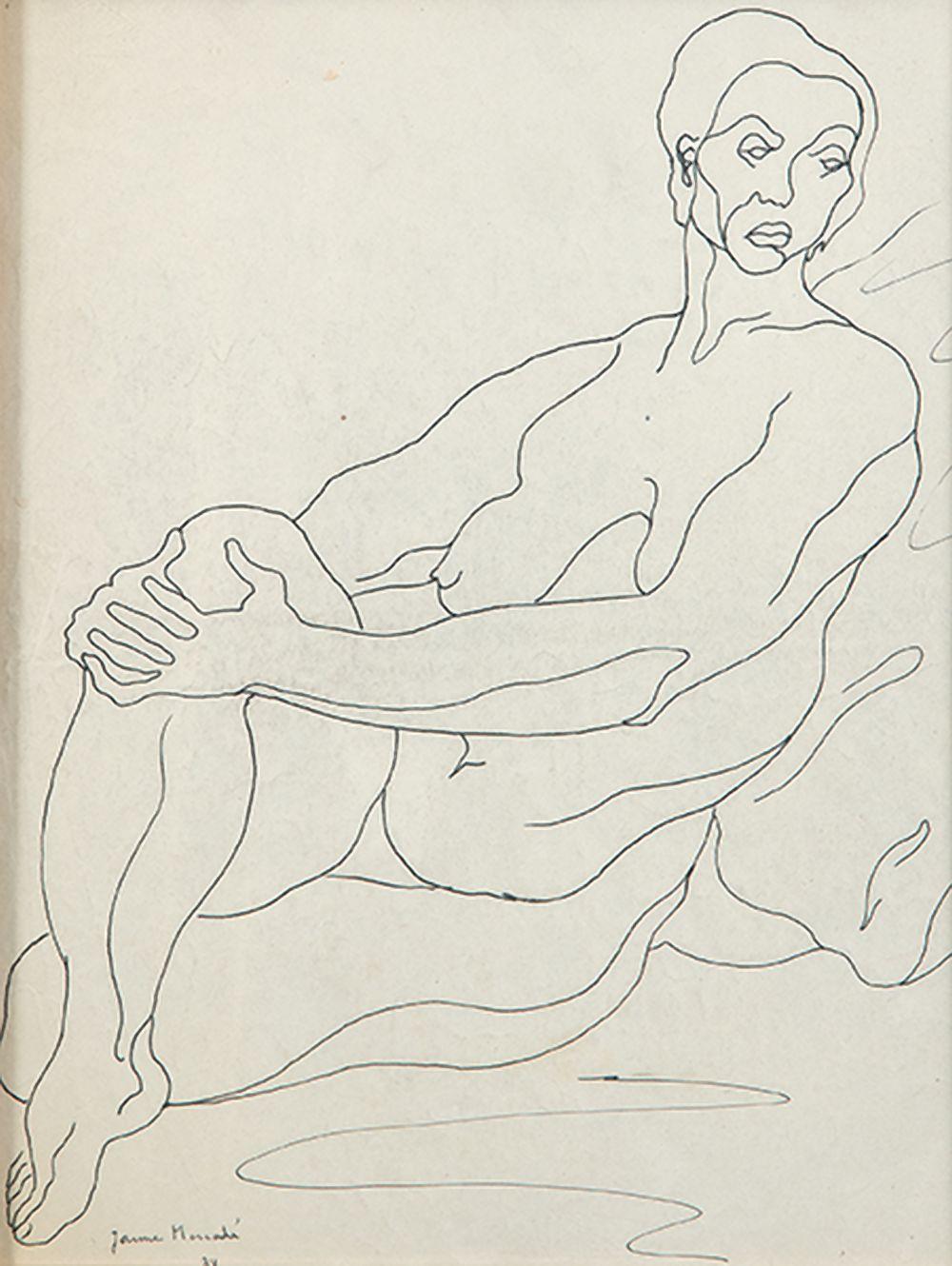 Jaime Mercadé Queralt comparable auction result: jaume mercad woman
