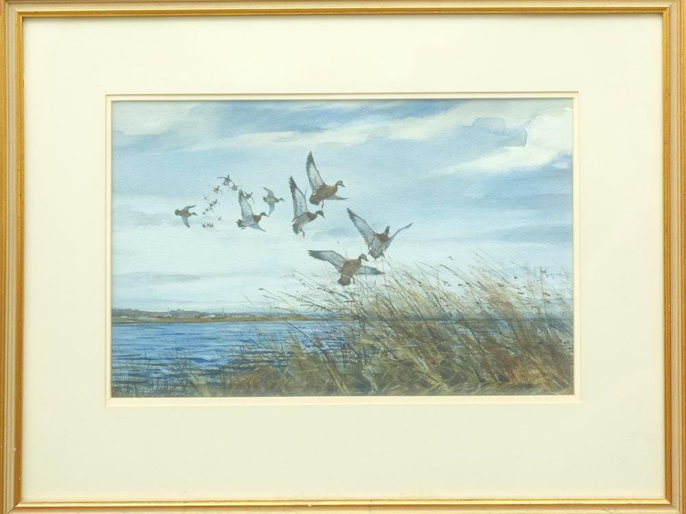 Milton C Weiler comparable auction result: milt weiler 1910 1974 watercolor