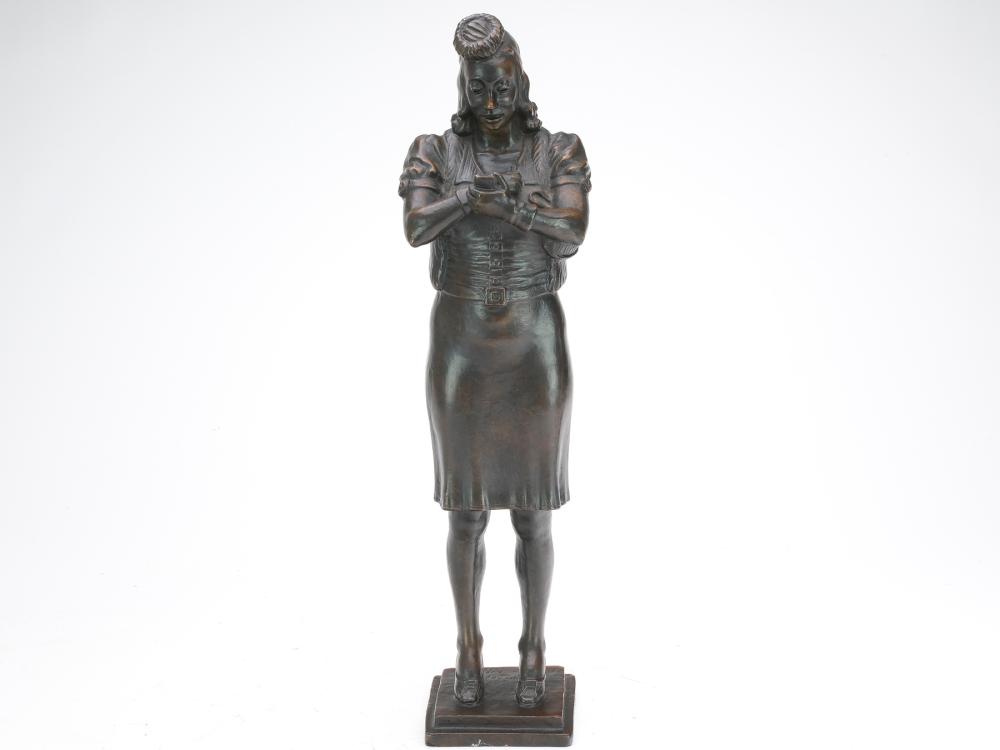 Harry Herman Wickey comparable auction result: harry herman wickey 1892 1968 bronze
