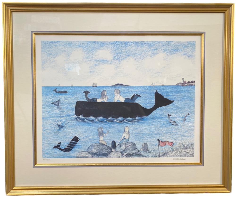 MARTHA CAHOON (1905-1999) LIMITED EDITION, HAND SIGNED PRINT, 26IN x 31IN (66cm x 79cm) sold by The Rug Life Auctions, lot 88 — auction record photograph