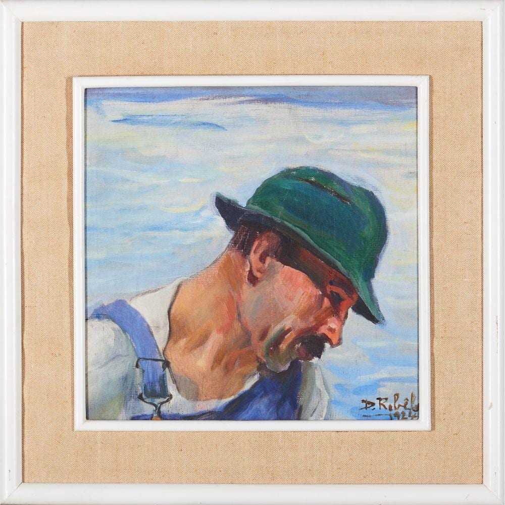 Domingos Rebelo comparable auction result: a bull herder