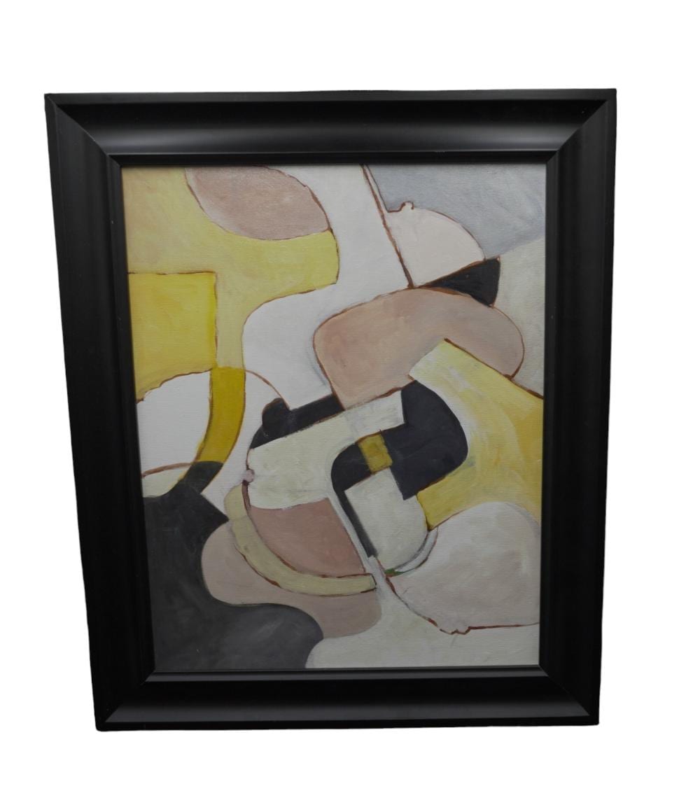 Gary Miles comparable auction result: gary miles abstract 38 oil painting