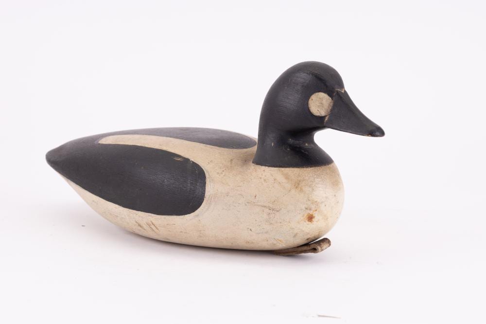 Henry Grant Antique Goldeneye Drake Duck Decoy sold by Keystone Auctions LLC, lot 335 — auction record photograph