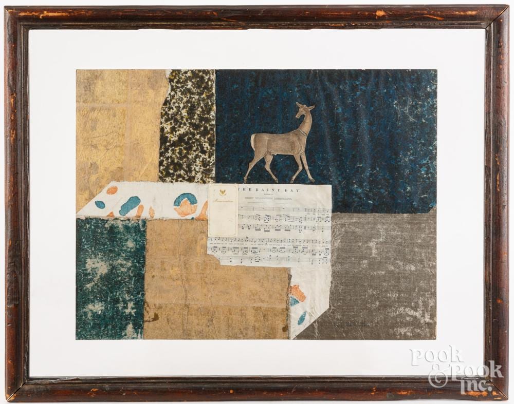 karl mann american b 1930 collage · Pook & Pook Inc. · 2023-10-27 Karl Mann comparable auction result: karl mann american b 1930 collage