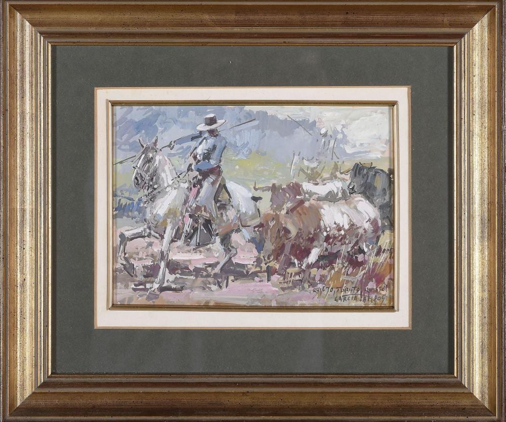 Luis García Campos comparable auction result: luis garc a campos quieto torito quieto