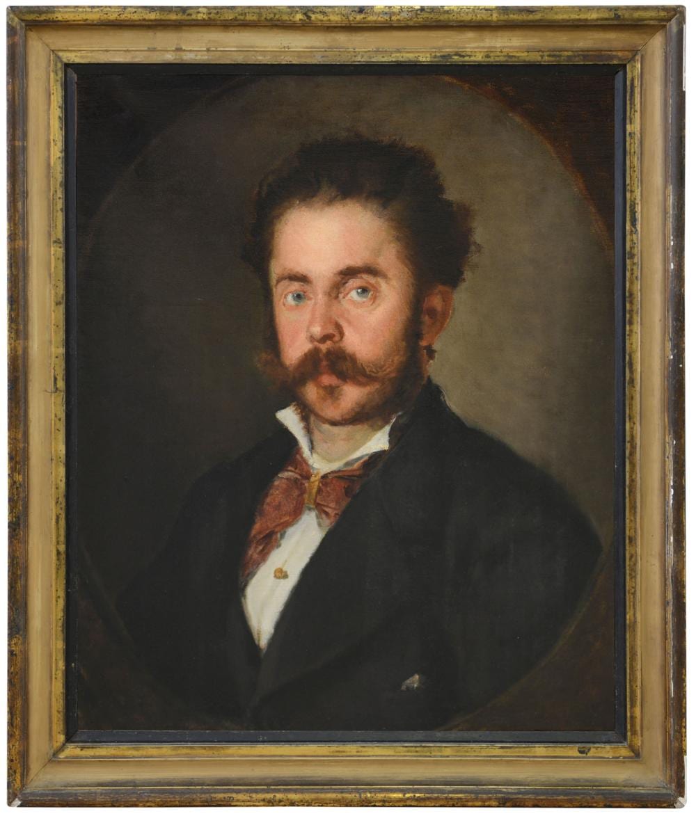 Giovanni Carnovali comparable auction result: ritratto virile
