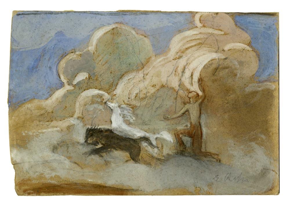 Elisabeth Chaplin comparable auction result: elisabeth chaplin la caduta di fetonte 1924 25